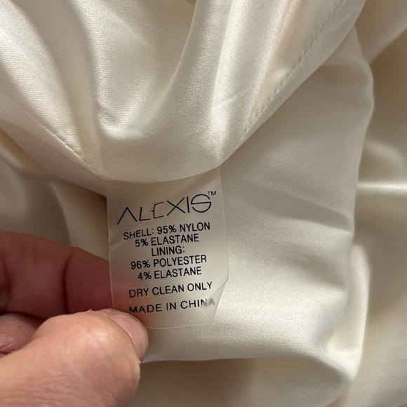 Alexis Cream Long Sleeve Sequin Dress - Picture 9 of 12